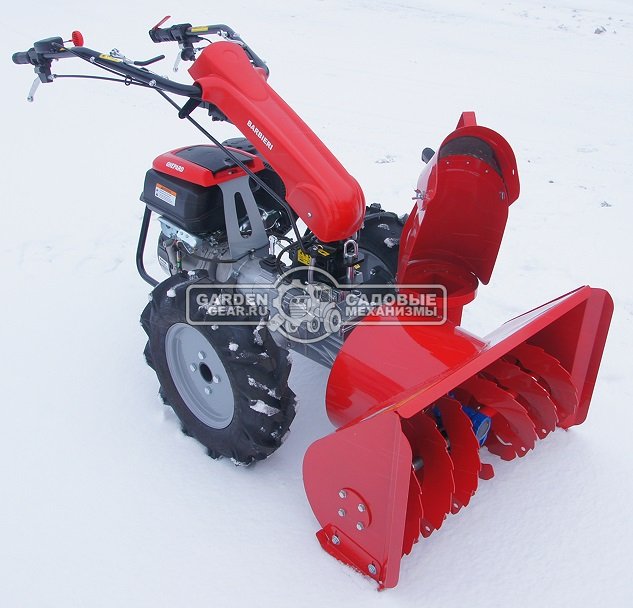 Снегоуборщик Мобил К СМ-0.6 навесной для мотоблоков Ghepard (двухступенчатый, 68 см, 42 кг)