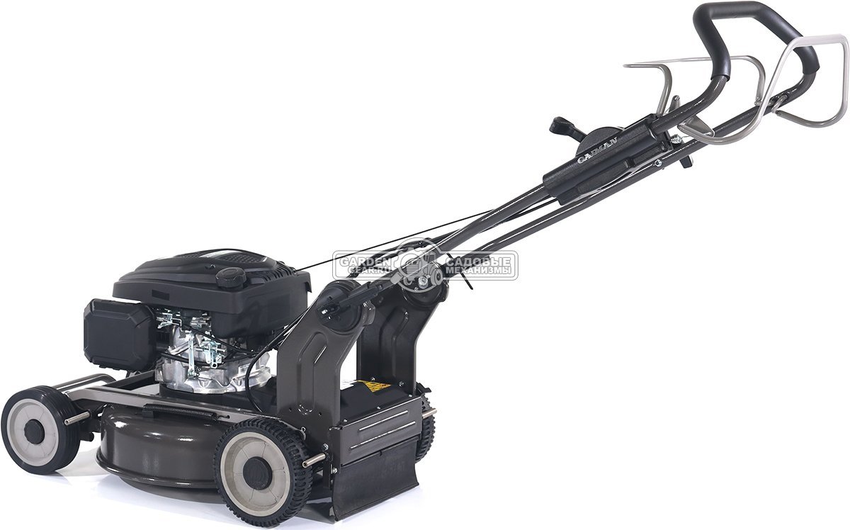 Газонокосилка бензиновая Caiman Fasto 50CT мульчирующая (RUS, 46 см, Caiman Green Engine, 166 см3, сталь, 40,4 кг.)