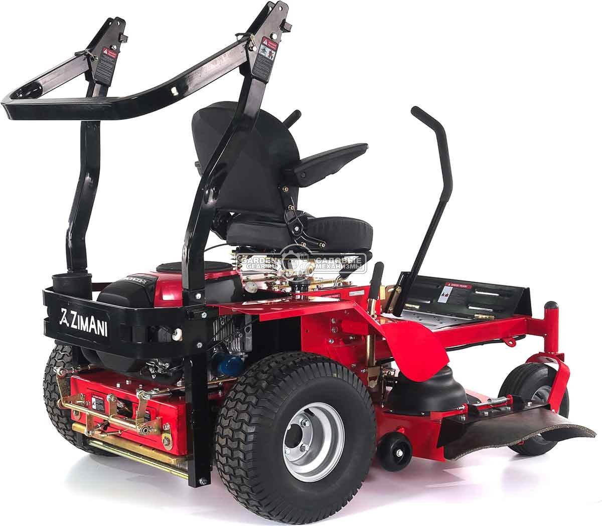 Садовый райдер ZimAni XT5 127 H-Pro с усиленной декой с нулевым радиусом разворота (PRC, Honda GXV690, 688 куб.см, гидростатика, 127 см, 450 кг)