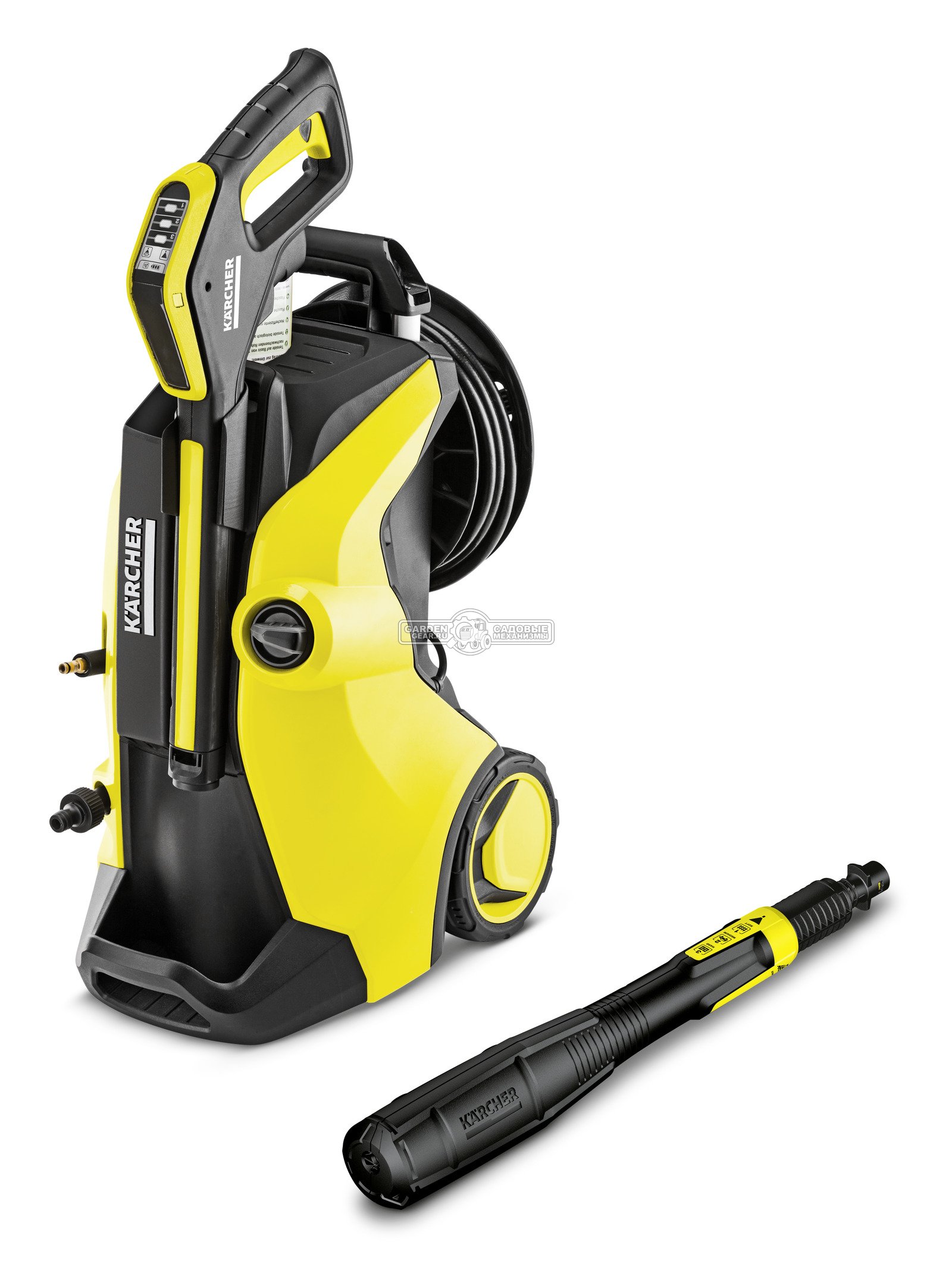 Мойка высокого давления Karcher K 5 Premium Full Control Plus (GER, 2100 Вт, 145 бар, 500 л/час, шланг 8 м, 12.6 кг)