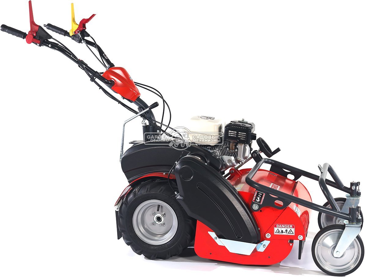 Косилка для высокой травы и кустов SABO 60-PRO F VARIO цеповая (GER, 60 см, Honda GX200, 196 куб.см., 32 Y-ножа, Vario Automat, 120 кг.)