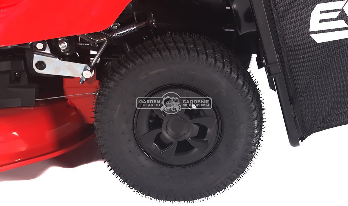 Садовый минирайдер Evoline TRG 66 CV (PRC, EVOline, 224 куб.см., вариатор CVT, травосборник 150 л, ширина кошения 66 см, 3 в 1, 130 кг)
