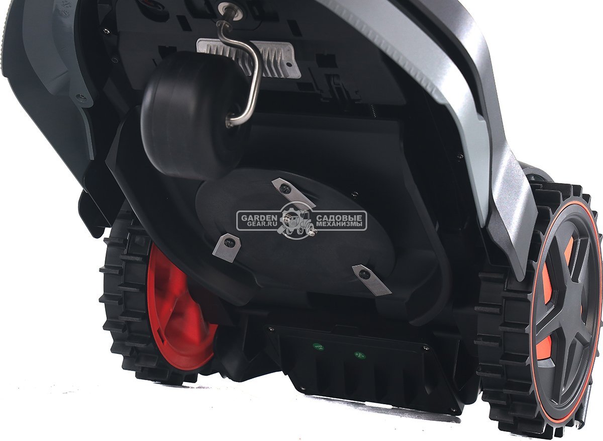 Газонокосилка робот Villartec MI 800V (площадь газона до 800 м2, беспроводной, 18 см, WI-FI, BT, 3D камера с ИИ, 20В / 4.0 Ач)