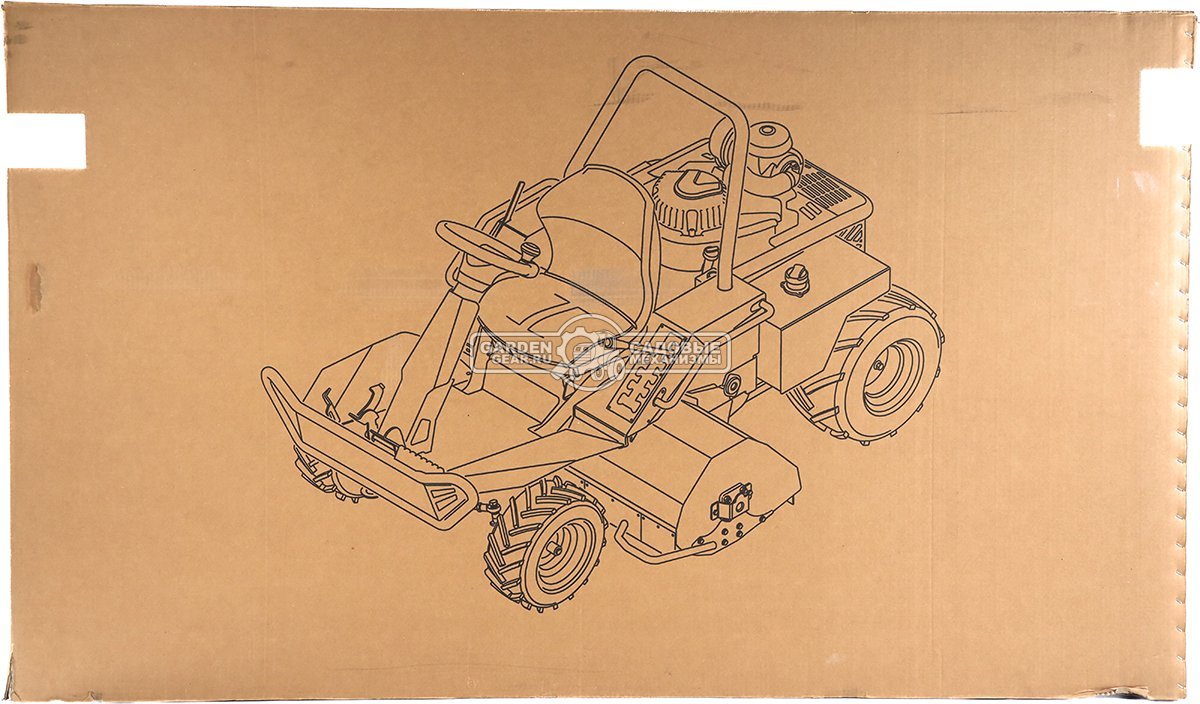 Садовый трактор для высокой травы и работы на склонах SABO GLADIATOR 95 F AWD (GER, B&S Intek 8-44C8, 724 куб.см., 95 см, дифференциал, 388 кг.)