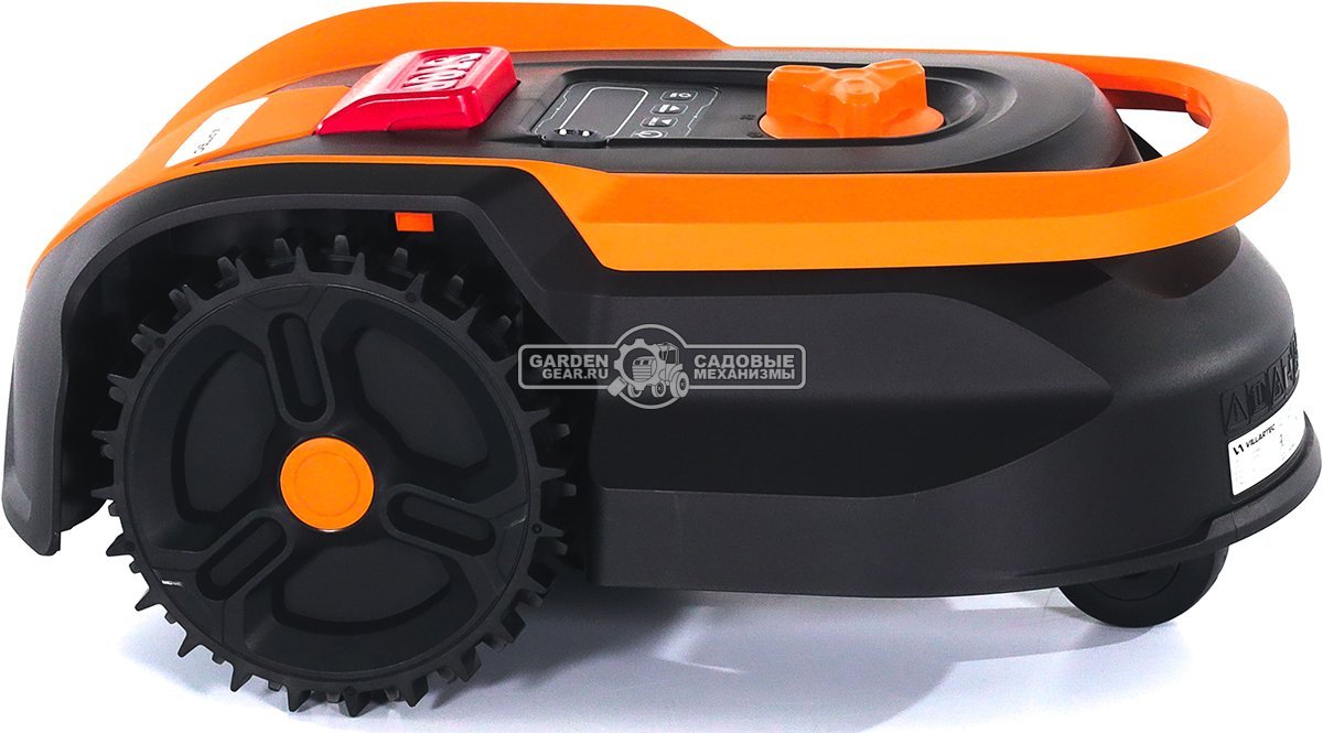 Газонокосилка робот Villartec MI 302 (площадь газона до 400 м2, 16 см, 20 В, 2.0 А/ч)