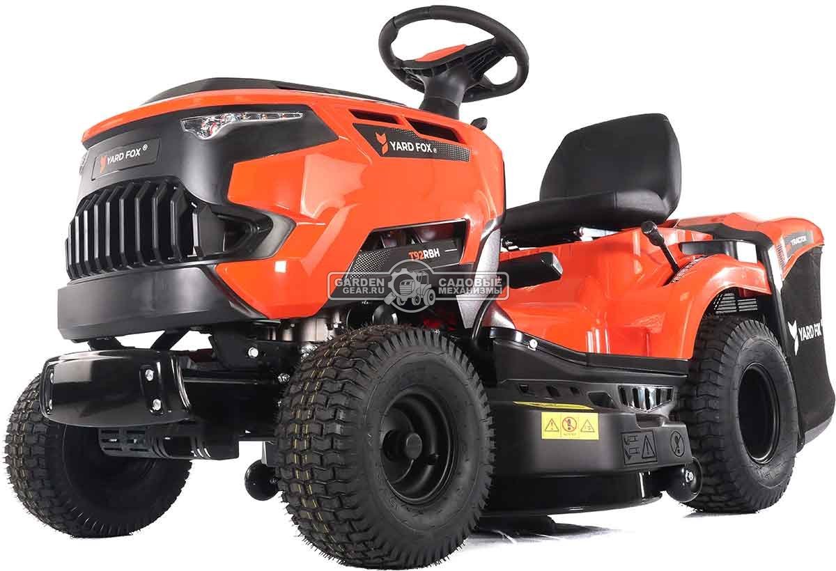 Садовый трактор Yard Fox T 92RBH (PRC, Loncin LC1P90F-1, 452 куб.см., гидростатика, травосборник 245 л, ширина кошения 92 см, 198 кг)