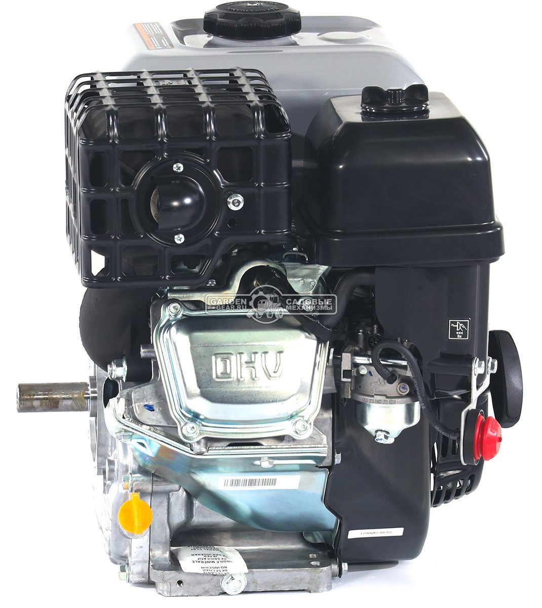 Бензиновый двигатель EVOline GB 530 VE (22 л.с., 525 куб.см., D=25 мм, L=63 мм, катушка освещения 12В/20А, выпрямитель, электростартер, 4500, 34,5 кг)