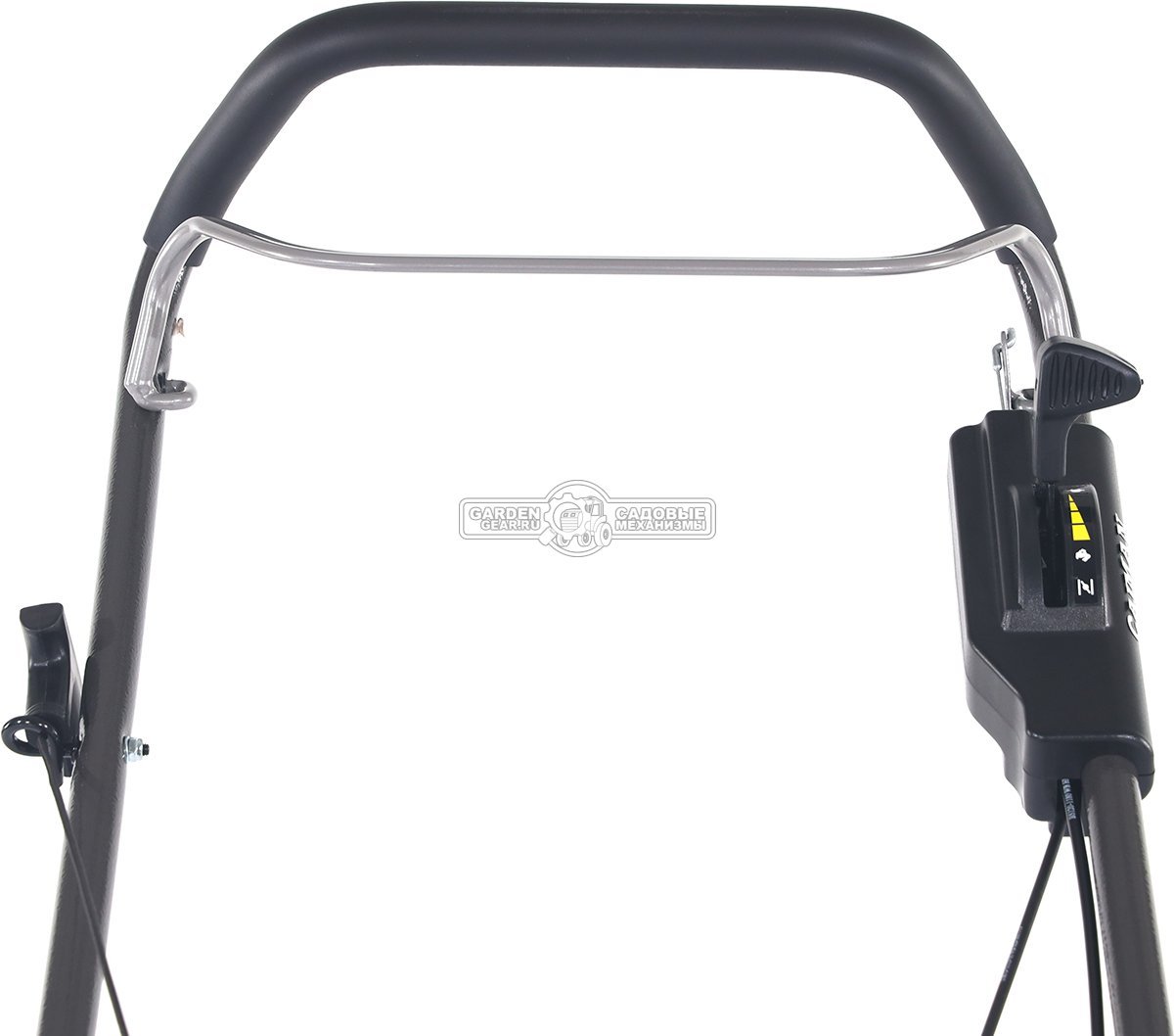 Газонокосилка бензиновая несамоходная Caiman Fasto SD 55CP с боковым выбросом (RUS, 55 см., Caiman Green Engine, 196 см3, сталь, 32 кг)