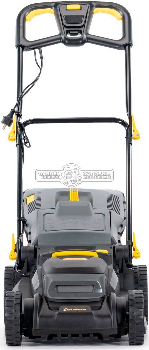 Газонокосилка электрическая Champion EM4018 (PRC, 1800 Вт, 40 см, пластик, 40 л, мульчирование, 16.4 кг)
