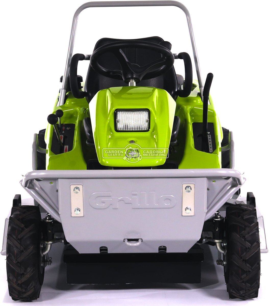Садовый трактор для высокой травы и работы на склонах Grillo Climber 8.22 (ITA, B&S 7220 PXi, 656 куб.см3, задний выброс, дифференциал, 91 см, 290 кг)