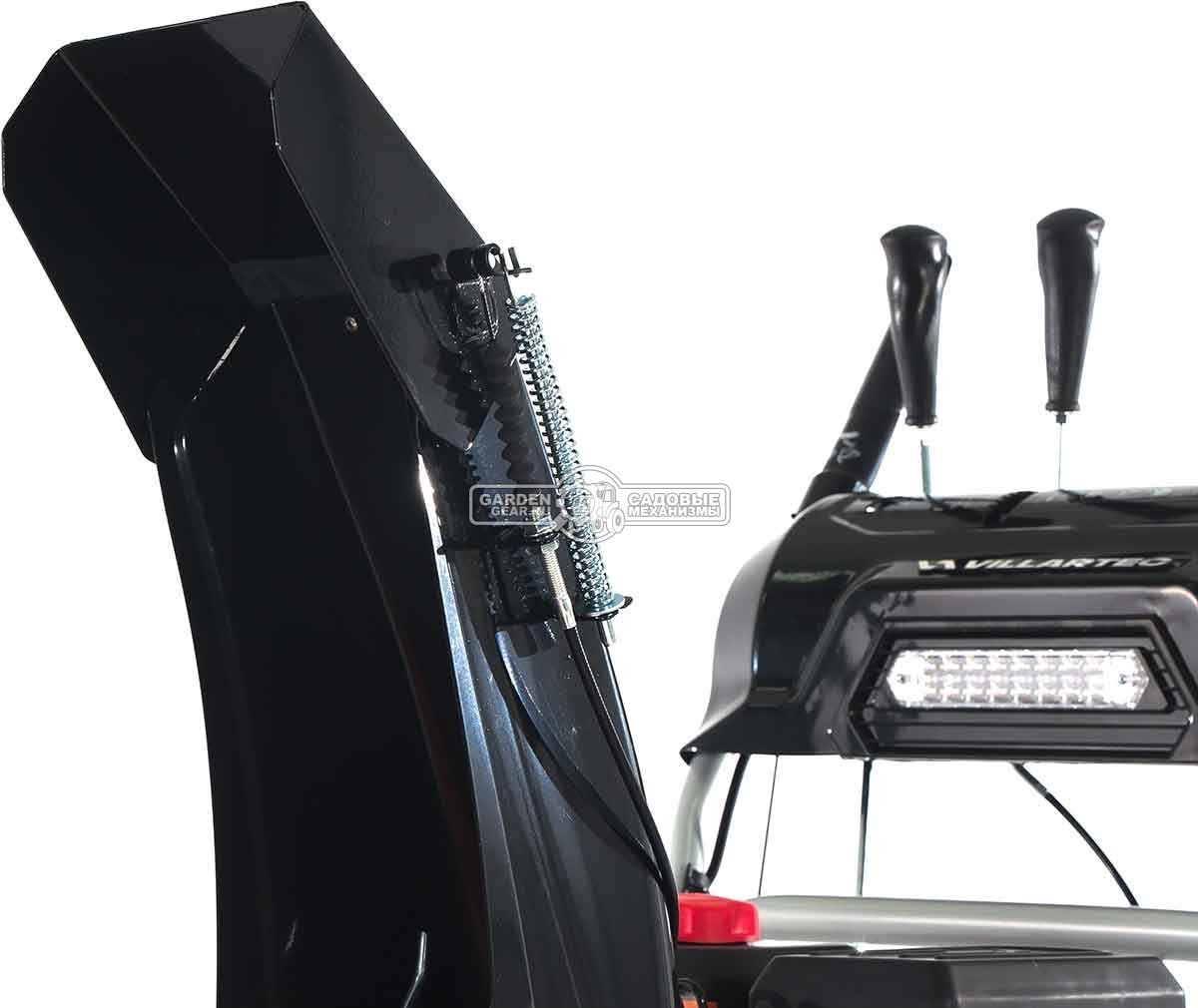 Снегоуборщик Villartec WB7066E MY2023 (PRC, 66 см, Loncin, 212 см3, эл/стартер 220В, фара, подогрев рукояток, скорости 6/2, 88 кг)