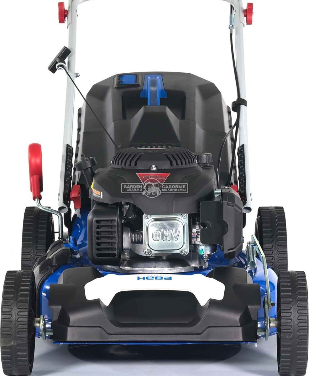 Газонокосилка бензиновая Нева SLP51-LC196 (PRC, 51 см, Нева 196 см3, сталь, 65 л, 3 в 1, 40 кг)