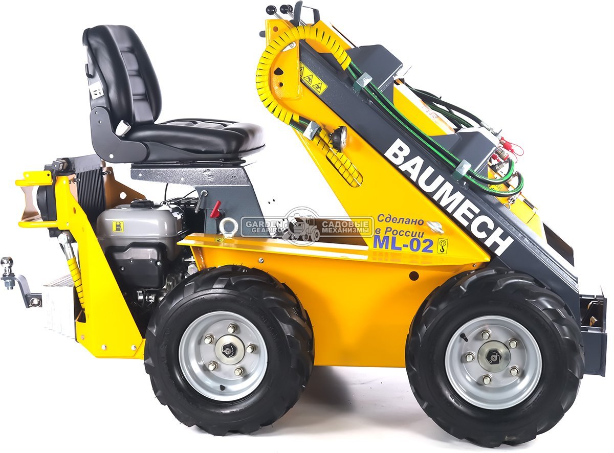 Универсальная машина мини-погрузчик Baumech ML-02 с двигателем Zongshen GB460E