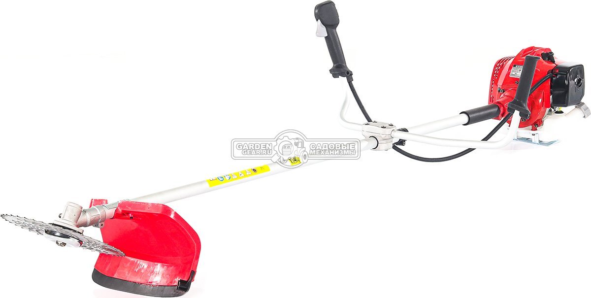 Бензокоса Интерскол КБ 44/52РВ Эксперт (RUS, 52 куб.см., 1.6 кВт/2.2 л.с., леска 2.4 мм + 40Т диск 255 мм, Т-рукоятка, 7.0 кг)