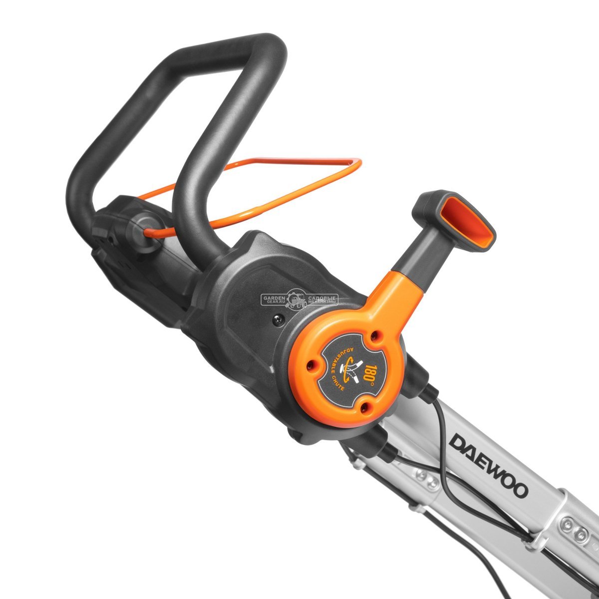 Снегоуборщик аккумуляторный Daewoo DAST 6042Li без АКБ и ЗУ (PRC, BL 2x21В, ширина 51 см, фара, 21 кг)