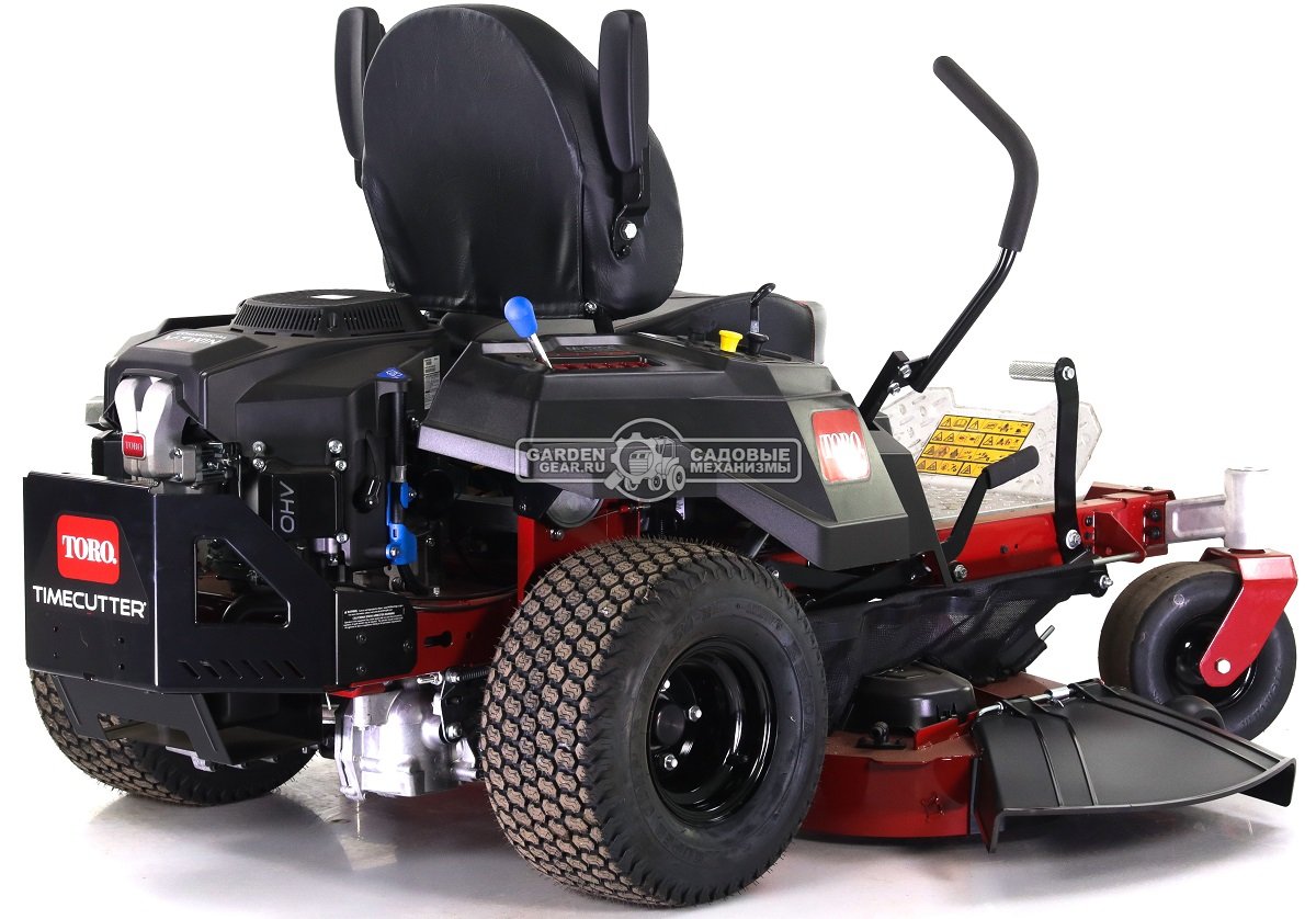 Садовый райдер Toro TimeCutter 74694 с нулевым радиусом разворота (USA, Toro V-Twin, 708 куб.см., гидростатика, ширина кошения 127 см., 288 кг.)