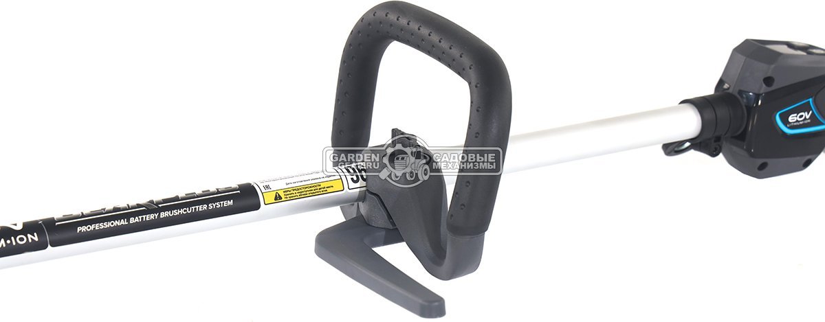 Мотокоса аккумуляторная Caiman ENO BCLi с АКБ B6040 и ЗУ C6025 (RUS, BL 60В, Standart Connect, D-рукоятка, нож 3T + леска 2,4 мм, 4,6 кг.)