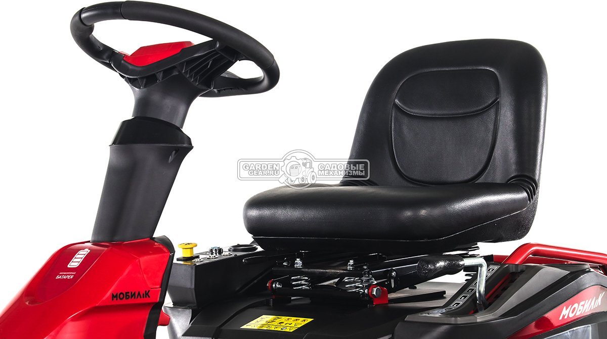 Садовый минирайдер Мобил К XPA110 аккумуляторный (PRC, BL 48В, 75 Ач/3600 Вт*ч, 110 см, LED-фара, 240 кг)
