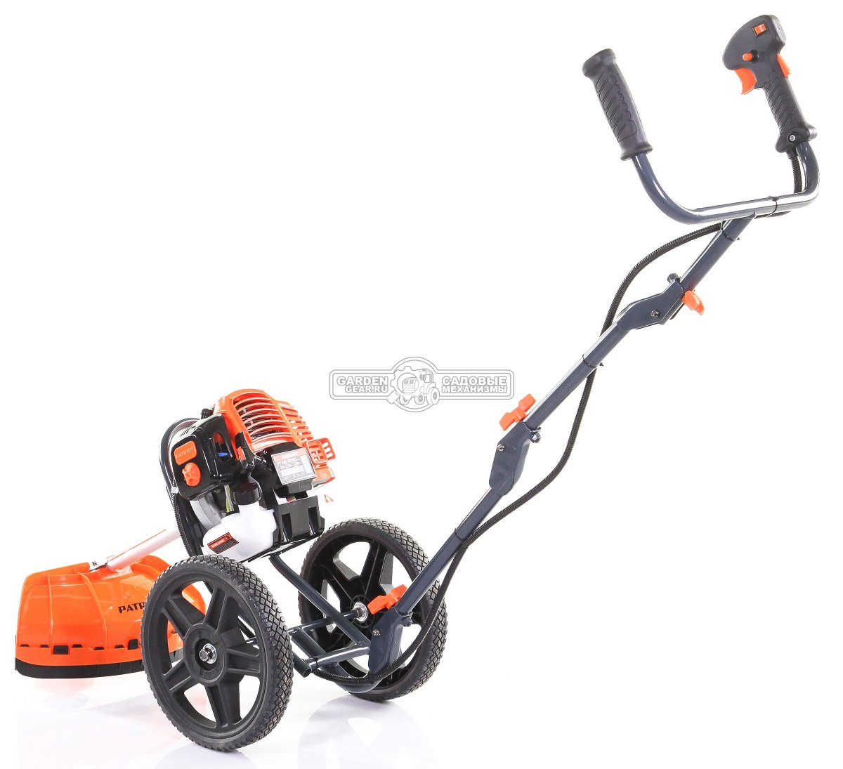 Триммер колесный Patriot PT 520 (PRC, 52 см3, 42 см, 13 кг)