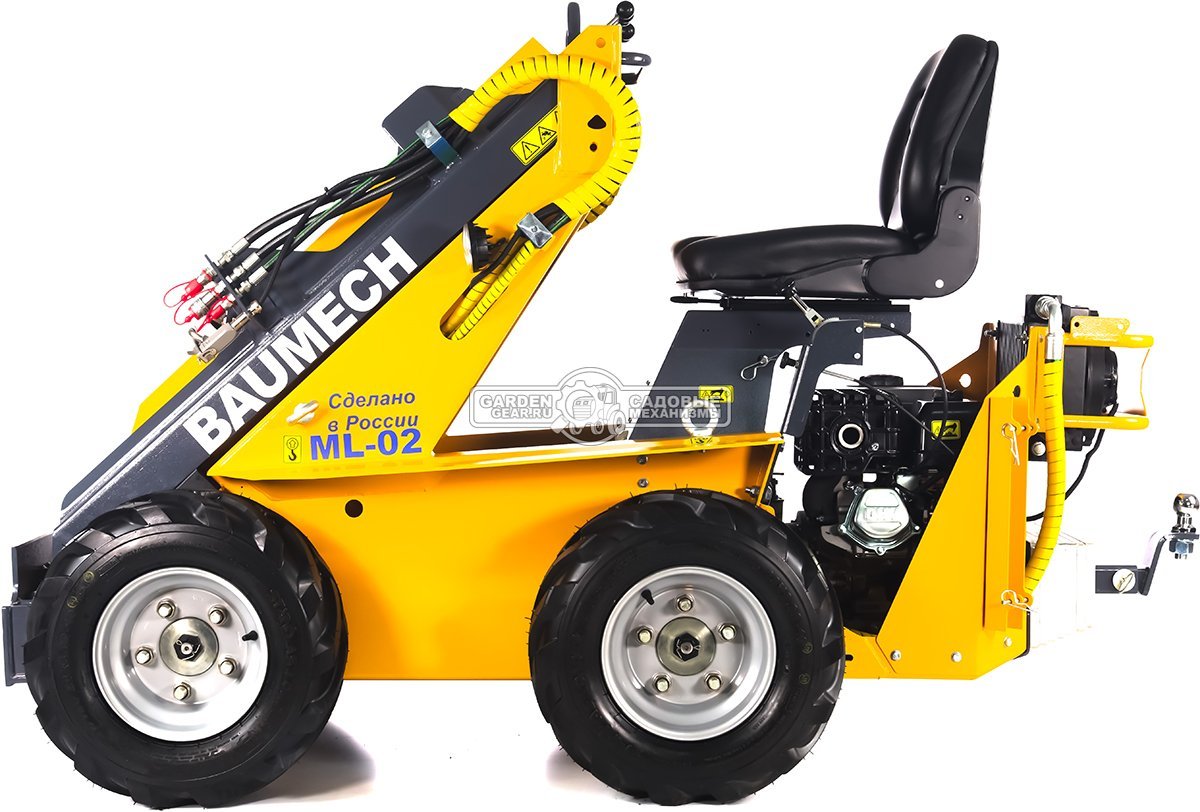 Универсальная машина мини-погрузчик Baumech ML-02 с двигателем Zongshen GB460E