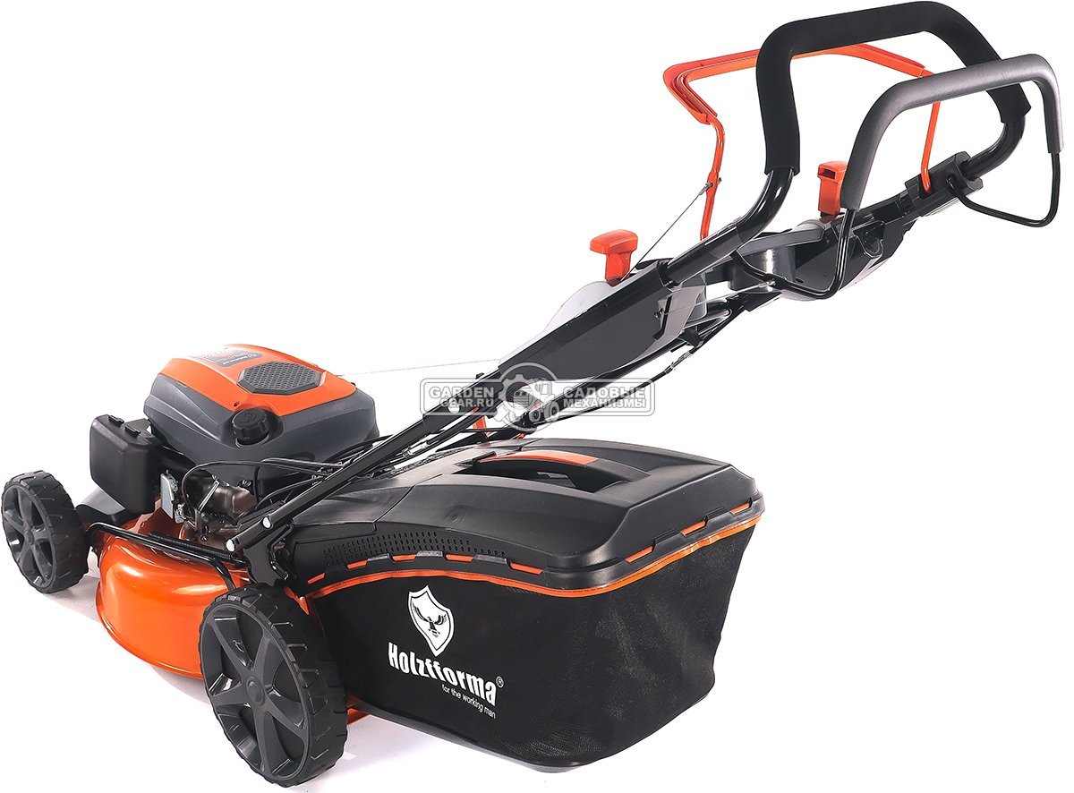 Газонокосилка бензиновая Holzfforma LC251V (PRC, 51 см, 196 см3, 3 в 1, Quattro Blade, вариатор, 65 л, 35 кг)