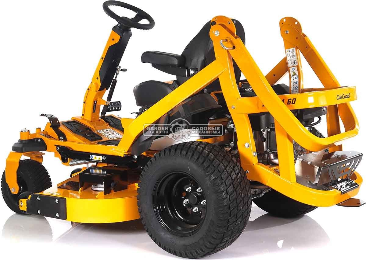Садовый райдер Cub Cadet ZTXS4 60 Ultima с нулевым радиусом разворота (USA, Kohler KT-Pro 7000, 747 куб.см., гидростатика, ширина 152 см, 300 кг.)