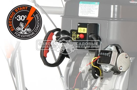 Снегоуборщик Daewoo DAST 330 MY2024 (PRC, 76 см, Daewoo WXE 350, 310 см3, эл/стартер 220В, скорости 6/2, фара, разблокировка колес, 125 кг)