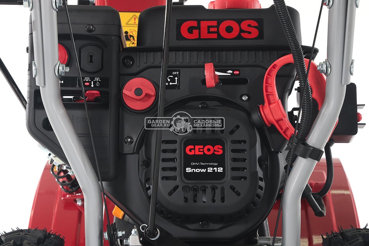 Снегоуборщик Geos Arctic Line 620 E (PRC, 62 см, Loncin, 212 куб.см., скорости 6/2, фара, эл/стартер 220В, 76.5 кг)