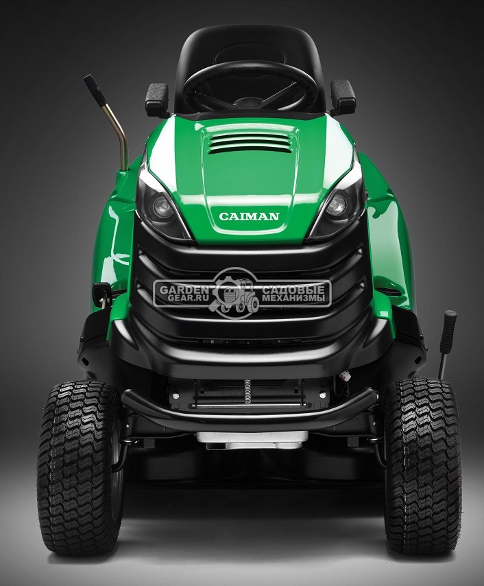 Садовый трактор Caiman Comodo 2WD (CZE, Kawasaki FS600V, 603 куб.см, гидростатика, дифференциал, травосборник 320 л., ширина кошения 102 см., 271 кг.)