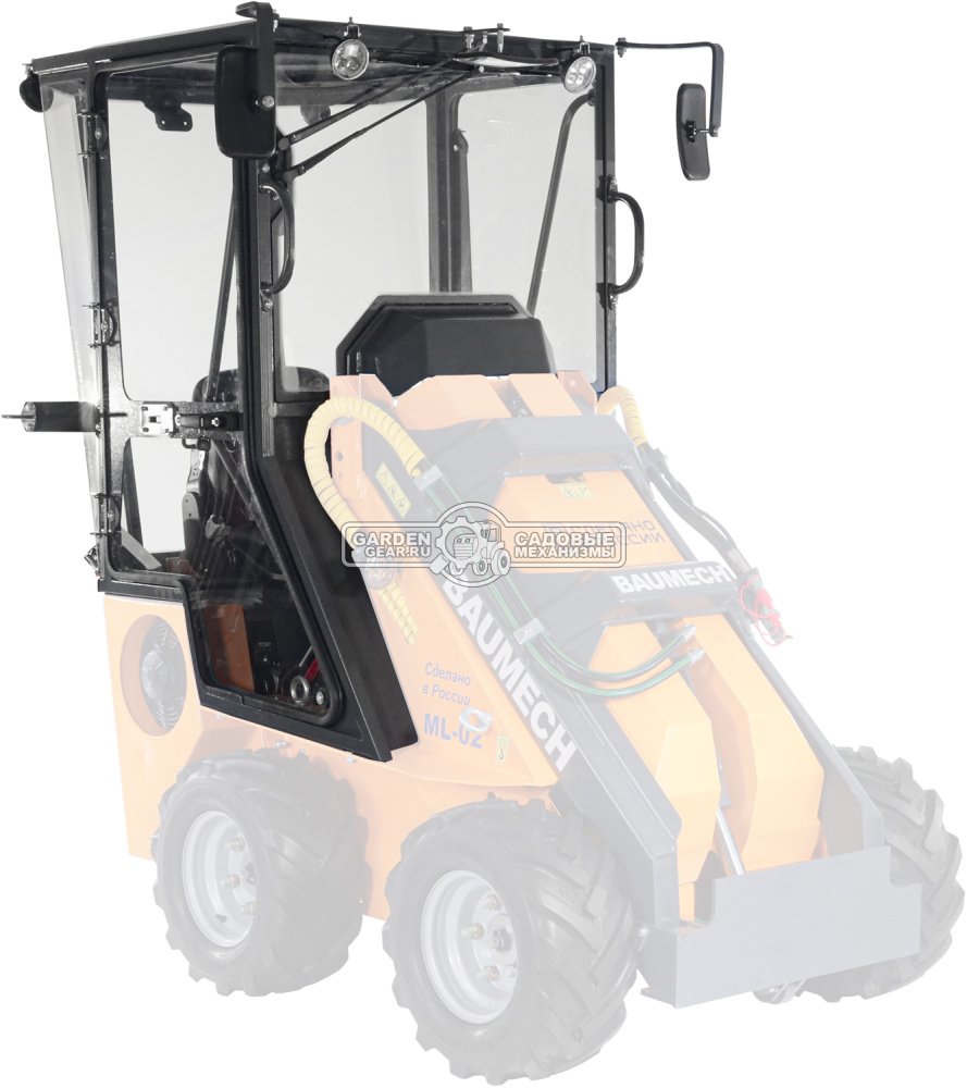 Зимняя кабина Baumech для ML-02 Pro / ML-03 Pro, 110 кг.