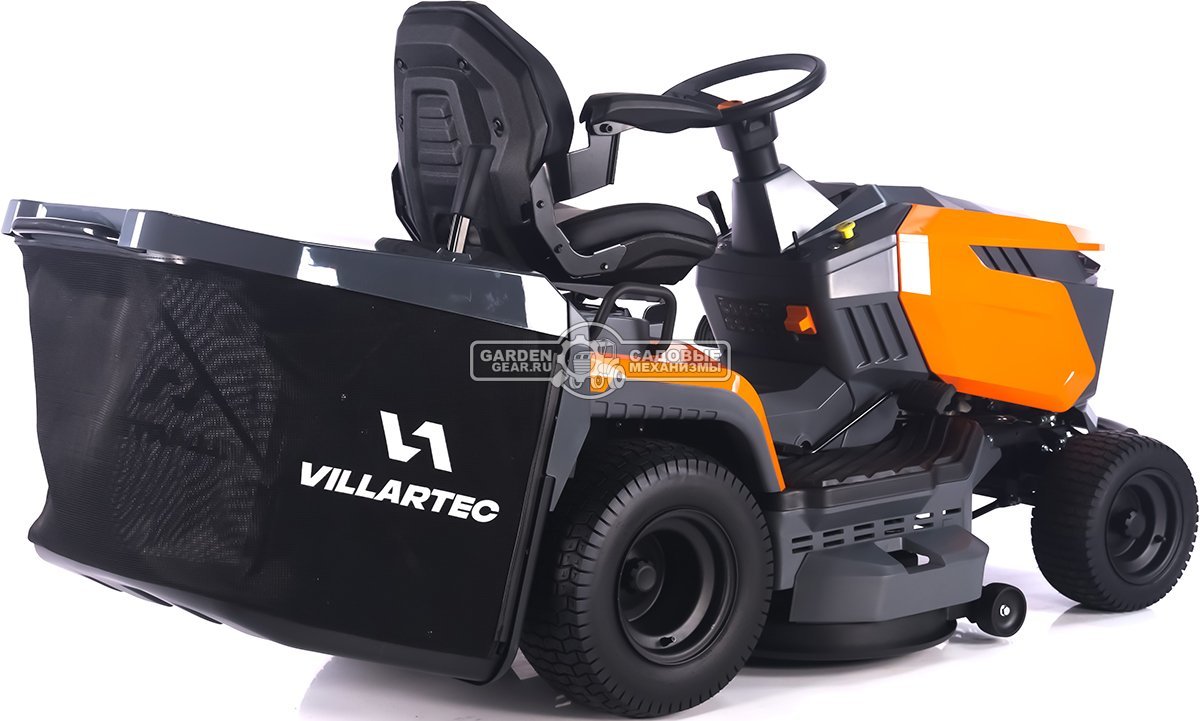 Садовый трактор Villartec MR1997H (PRC, Loncin 546 куб.см., LED дисплей, гидростатика, травосборник 320 л, ширина кошения 97 см, 198 кг.)