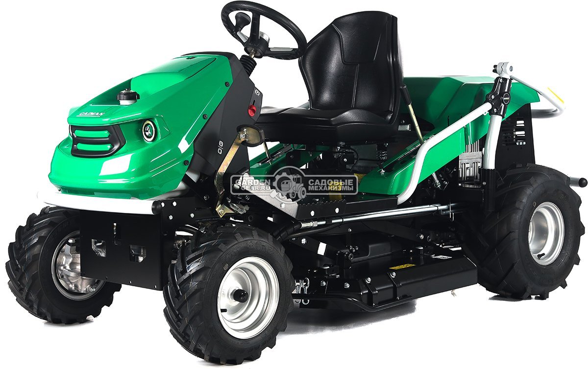 Садовый трактор для высокой травы и работы на склонах Caiman Croso Max 4WD 97D2C2 (CZE, Caiman V-Twin, 708 куб.см., 92 см, дифференциал, 349 кг.)