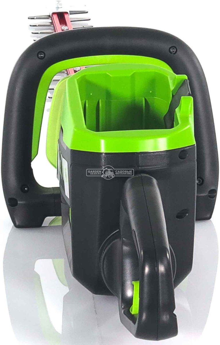 Кусторез аккумуляторный GreenWorks GD60HT66 без АКБ и ЗУ (PRC, BL 60В, 66 см, ветки до 28 мм, 3.2 кг)