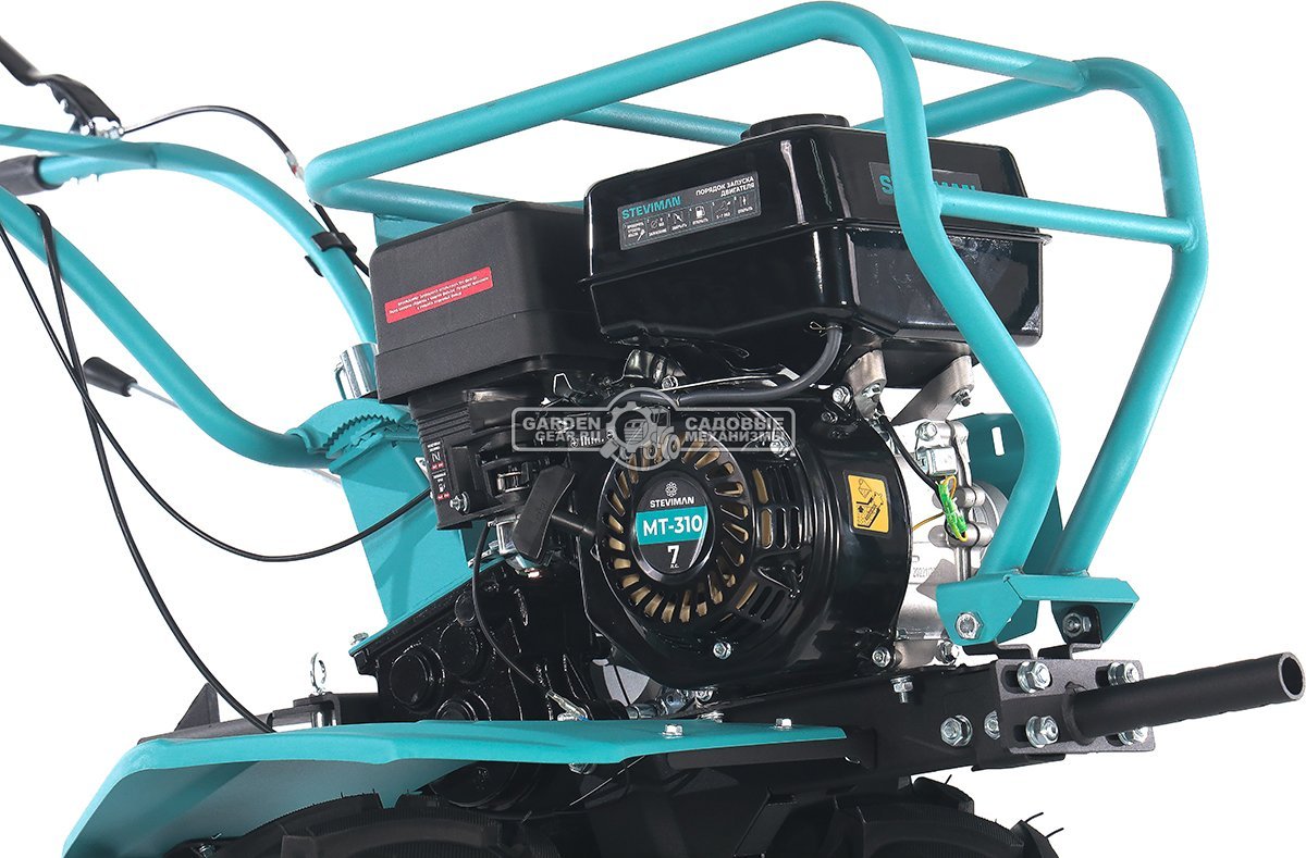 Мотоблок Steviman MT-310 на колесах 19-7*8 Extreme (RUS, EST 212 см3, 90 см, 4 вперед/2 назад, шкив, 90 кг)