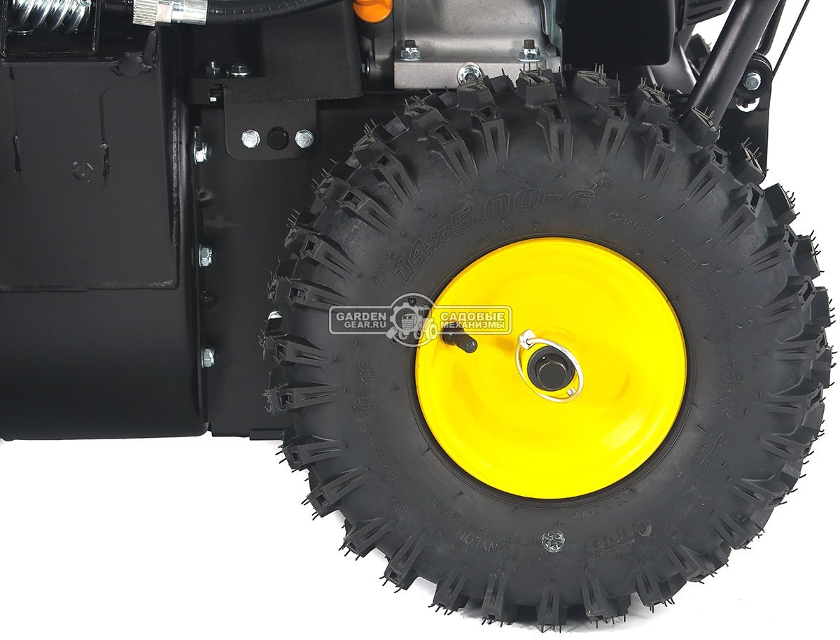 Снегоуборщик Champion ST763E (PRC, 62 см, Champion, 212 куб.см., скорости 6/2, эл/стартер 220В, фара, 81 кг)