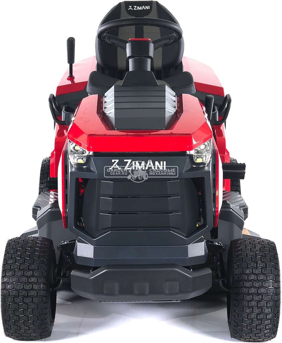 Садовый трактор ZimAni TC97HLD (PRC, Loncin 452 куб.см., гидростатика, дифференциал, травосбор. 320 л, шир. кошения 97 см, LED панель, 190 кг)