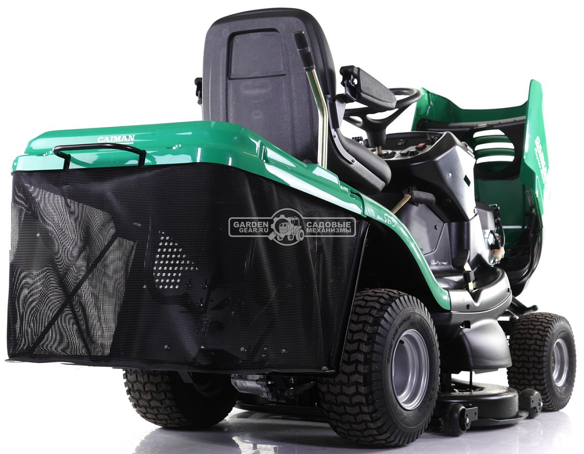 Садовый трактор Caiman Rapido 2WD 107D2C (CZE, Caiman V-Twin, 708 куб.см., гидростатика, дифференциал, травосборник 300 л., 102 см., 260 кг.)