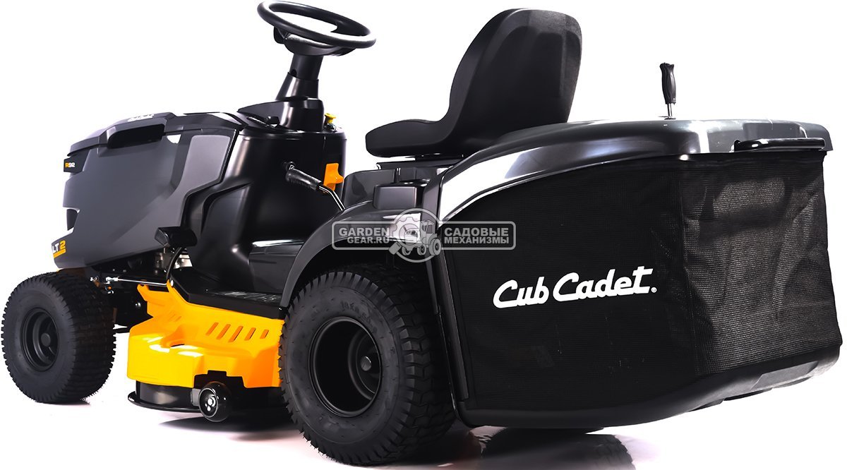 Садовый трактор Cub Cadet LT2 R92 (PRC, Cub Cadet, 547 куб.см., гидростатика, травосборник 245 л, ширина кошения 92 см, 198 кг)