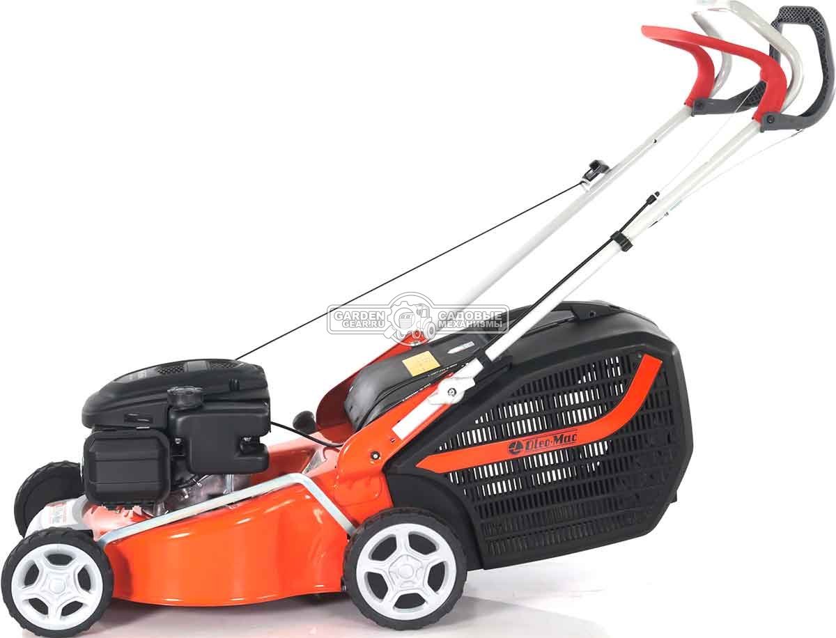 Газонокосилка бензиновая Oleo-Mac GV 44 TK Comfort Plus (ITA, 41 см, EMAK K450, 123 см3, сталь, 60 л, 24,5 кг.)