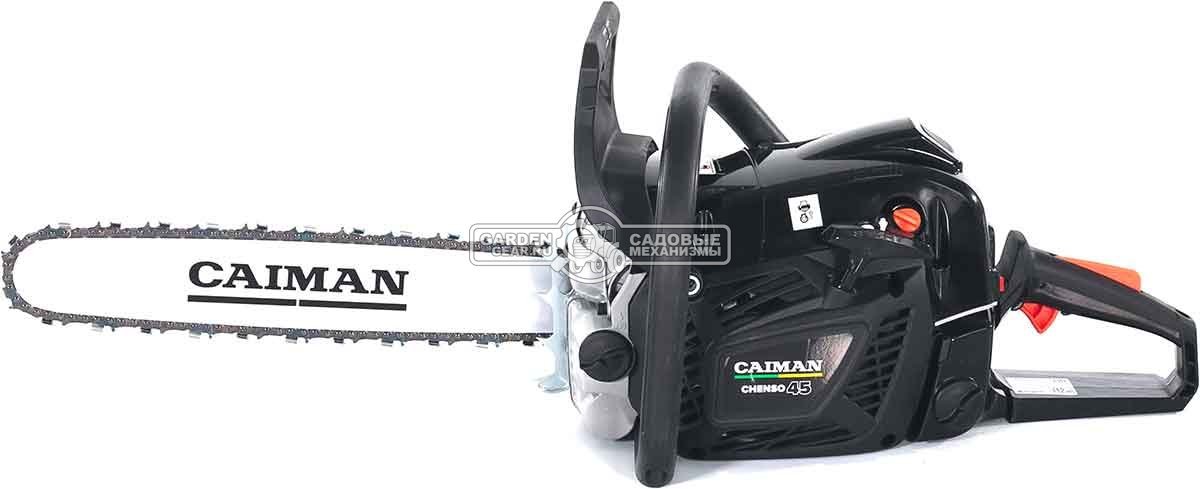 Бензопила Caiman Chenso 45-16 SL16 Decompressor (2 в 1) (RUS, 47 куб.см., 2,0 кВт/2,7 л.с., 0,325", 1,5 мм, 66E, 5,6 кг.)