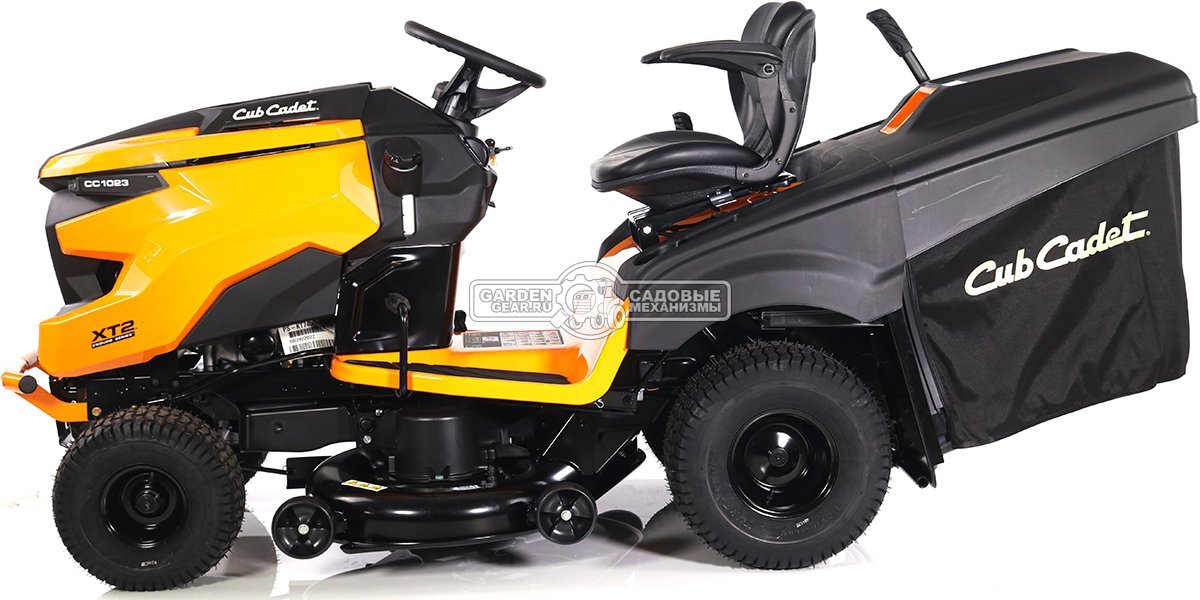 Садовый трактор Cub Cadet XT2 CC1023 (USA, Kohler KT730 25HP, V-Twin, 725 куб.см, гидростатика, травосборник 320 л., ширина кошения 106 см., 253 кг.)