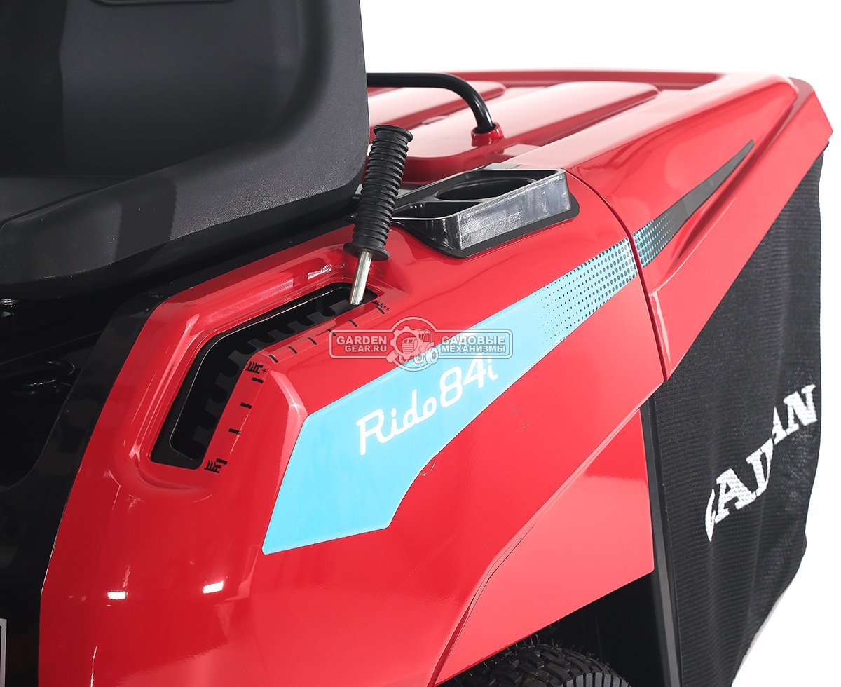Садовый минирайдер Caiman Rido 84i аккумуляторный (RUS, 80 см., Li-Ion 72В /18 Ач, травосборник 150 л., 173 кг.)