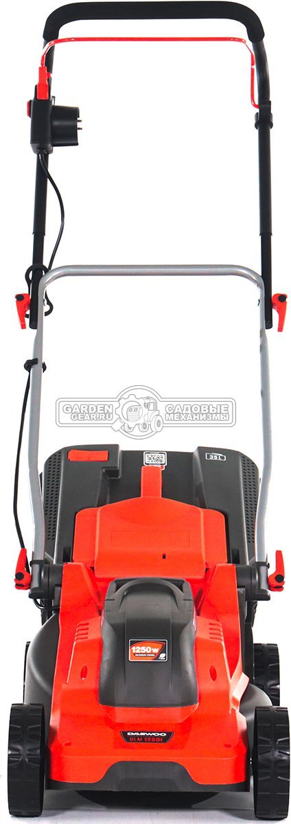 Газонокосилка электрическая Daewoo DLM 1250E (PRC, 1250 Вт., 32 см., пластик, 35 л., 7,1 кг.)
