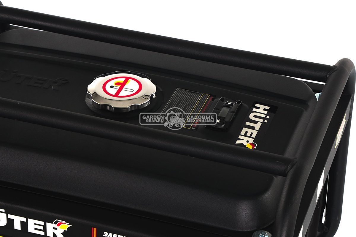 Бензиновый генератор Huter DY3000LX (PRC, Huter 163 см3, 230 В, 2,5 кВт, 12 л, эл.стартер,  АКБ - опция, 39.1 кг)