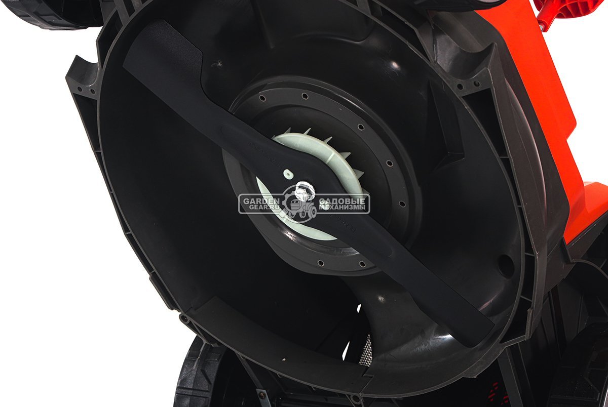 Газонокосилка аккумуляторная Daewoo DLM 4042Li SET с 2 АКБ 5 А/ч и ЗУ (PRC, 40 см, BL 2x21В, пластик, мульчирование, 50 л, 13.2 кг)