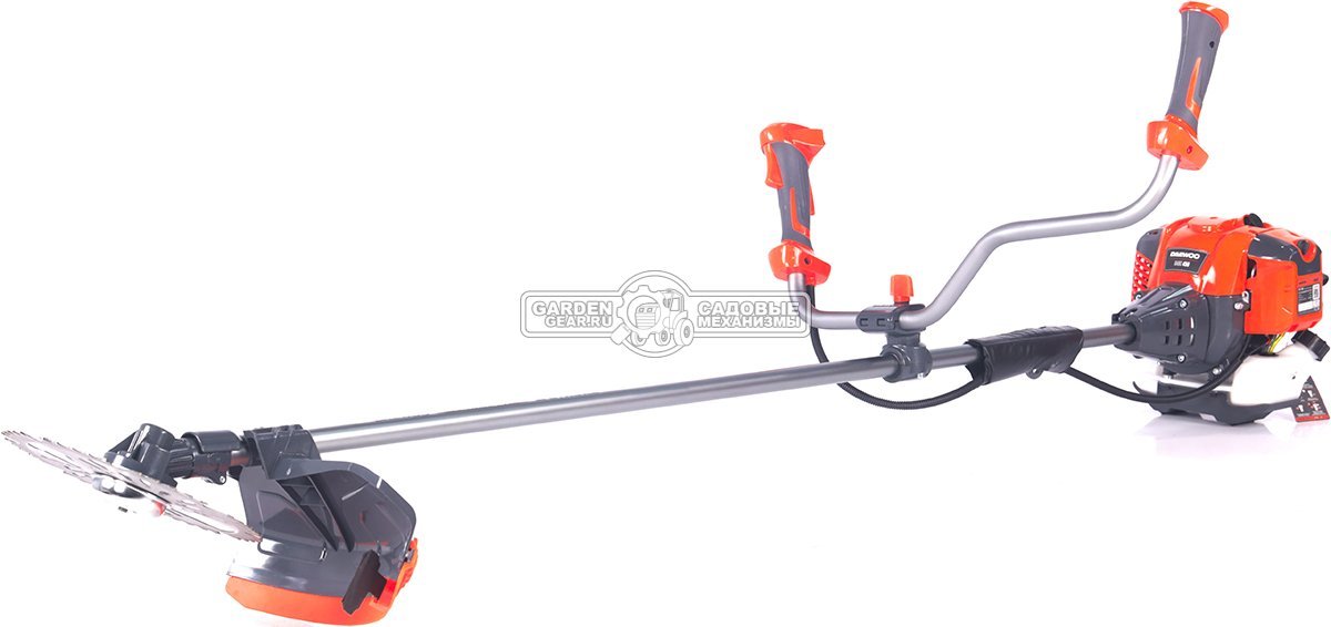 Бензокоса Daewoo DABC 450 Industrial (PRC, 42.7 куб.см., 1.5 кВт/2.0 л.с., леска 3.0 мм + диск Fast Cut, T-рукоятка, Easy Start, 9.2 кг)