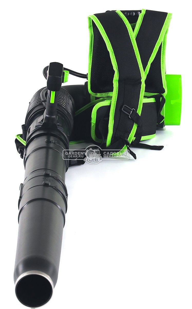 Воздуходувка аккумуляторная ранцевая GreenWorks GD60BPB без АКБ и ЗУ (PRC, BL 60В, 225 км/ч, 15 м3/мин, 3.8 кг)