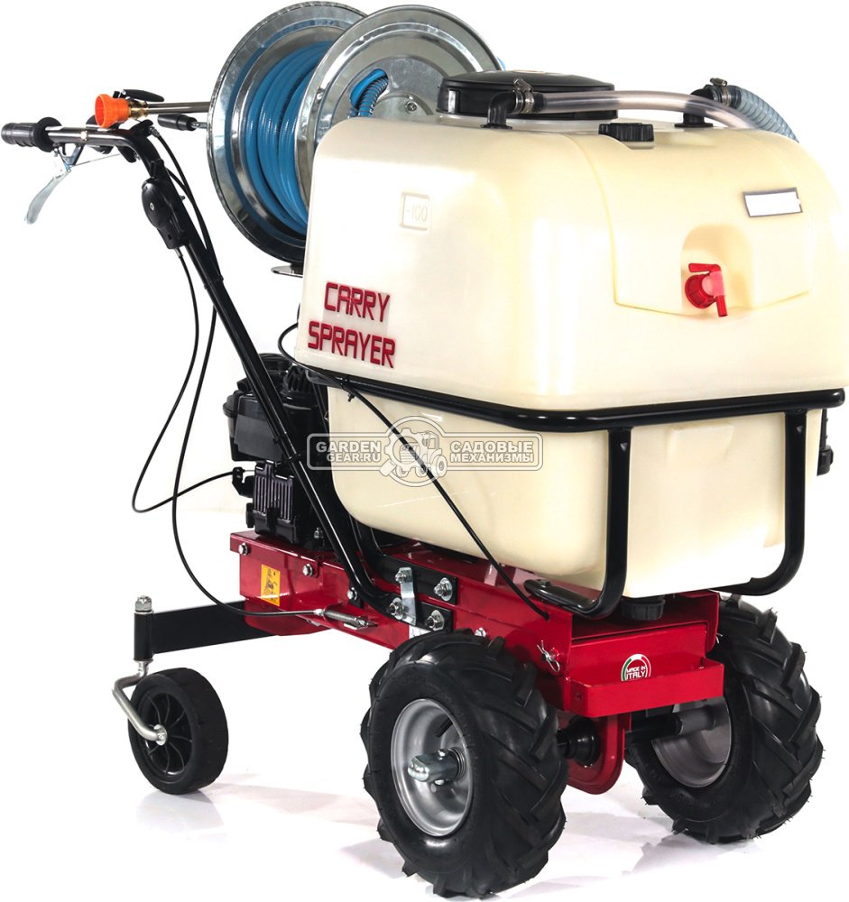 Самоходный опрыскиватель Eurosystems Carry Sprayer B&S (ITA, 190 см3., 29 л./мин., 120 л., 85 кг.)