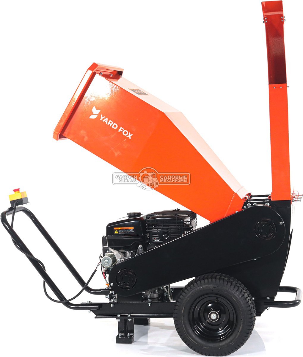 Садовый измельчитель веток бензиновый Yard Fox Pro 110SP (PRC, Loncin, 420 см3, эл/стартер, ветки до 110 мм, 110 кг)