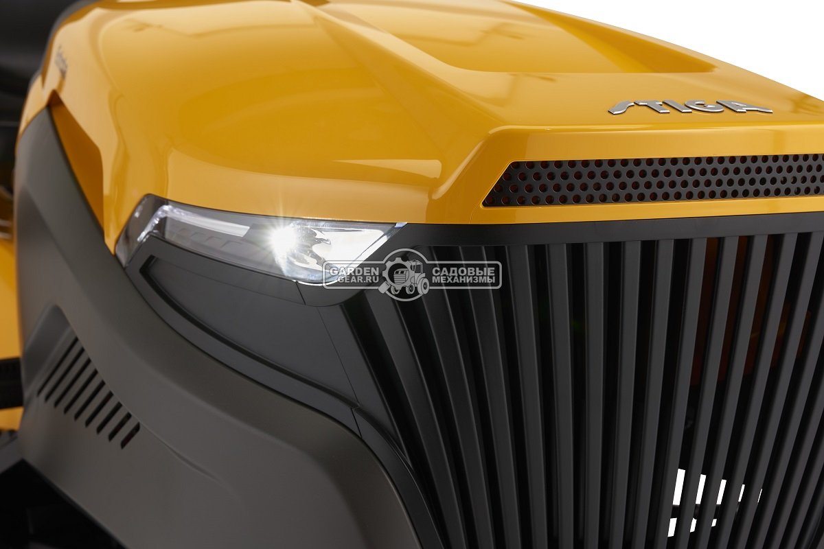 Садовый трактор Stiga Estate 792 W (ITA, Stiga ST600 Twin, 586 куб.см., гидростатика, травосборник 300 л., ширина кошения 92 см., NJ 92/102, 219 кг.)
